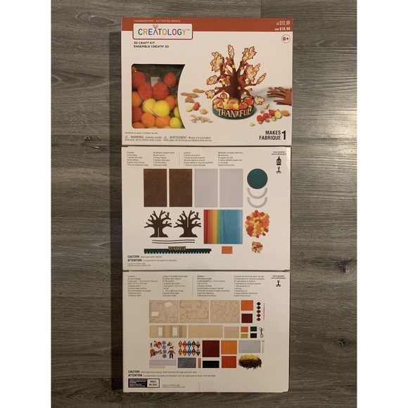 3D Craft Kit ( Lot of 3) - Picture 2 of 2